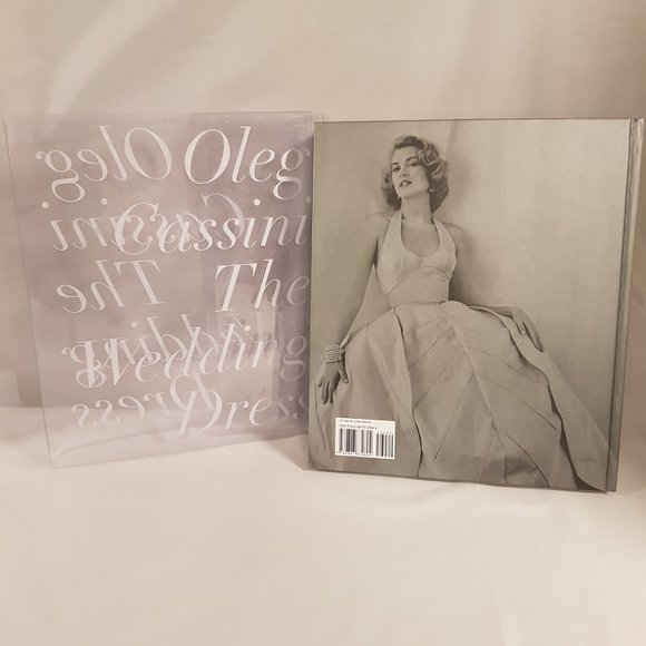 Book The Wedding Dress by Oleg Cassini with Acetate Jacket Cover Fashion History - Picture 3 of 15